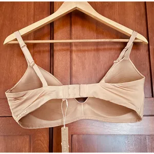 Skims Wireless Form Lightly Lined Bra Ochre Size 38D thumbnail 4