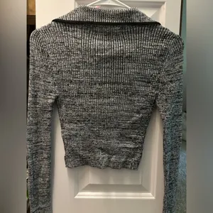 Urban Outfitters Zip Up Ribbed Top thumbnail 2