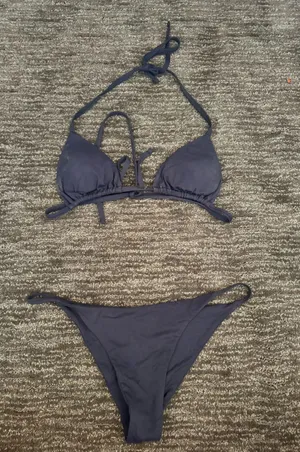 Subdued Navy Bikini Set  thumbnail 1