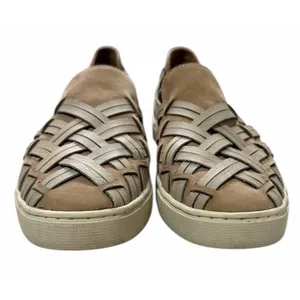 Frye Ivy Huarache Shoes Leather Slip On Sneaker Woven‎ Flats Women's Size 9M thumbnail 3