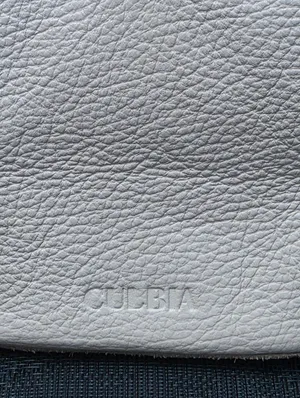 Culbia Small Leather White Handbag Purse With Crossbody Adjustable Strap thumbnail 3