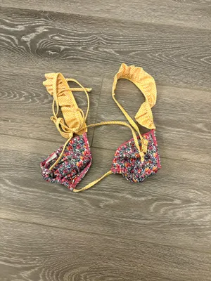 strawberry milk mob swim top Yellow Size M thumbnail 2