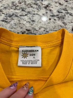 vintage mexico tee Yellow Size XL thumbnail 3