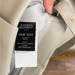 Banana Republic Gray Soft‎ Tie Strap Shoulder Bag thumbnail 6