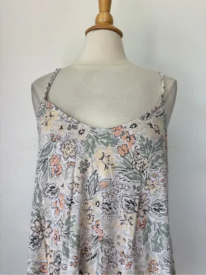 Sage Green & Peach Floral PJ Set thumbnail 2