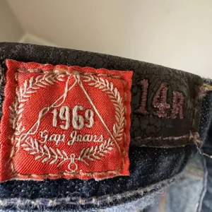 Gap 1969 Long And Lean Bootcut Flare Jeans Dark Wash 14R thumbnail 7