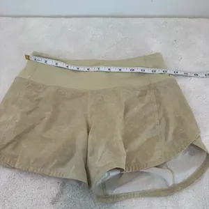 Lululemon Speed Up Mid-Rise Short 4" Gravel Dust Dew Green Multi / Dew Green 2 thumbnail 8