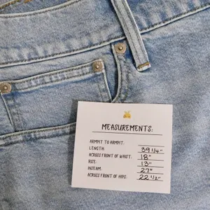 NWT!! J. CREW '96 Slim Wide Jeans Synniva Wash Denim High Rise Waist Size 33 thumbnail 15