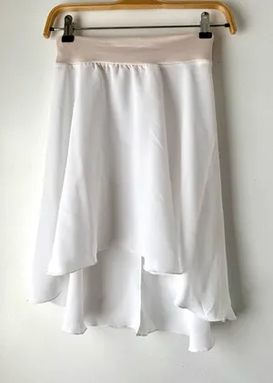 Vintage Sheer Skating Skirt White Size none thumbnail 1