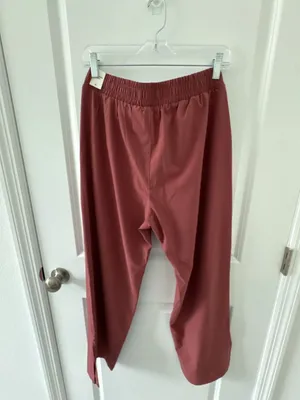Abercrombie & Fitch Women's Pull-On Wide Leg Pants with Front Seam Detail thumbnail 7