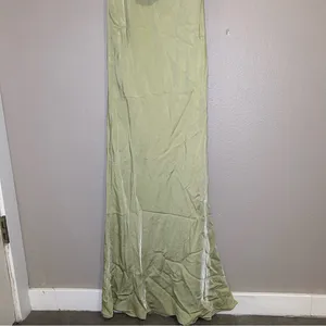 NEW Princess Polly Emily Green Satin Maxi Dress Women’s Size Small 4 thumbnail 5