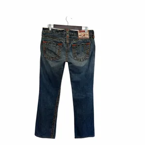 Y2K True Religion Johnny Super T World Tour Low Rise Jeans USA 30 thumbnail 5