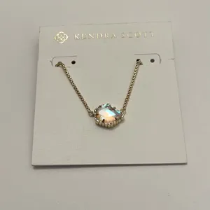 NWT Kendra Scott Tess Dichroic Glass Necklace thumbnail 7