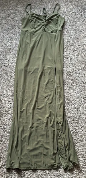 Maxi Dress Green Size M thumbnail 4