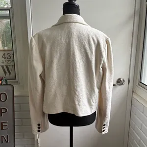 Maeve Cropped Double Breasted Blazer large workwear glamorous power holiday‎ thumbnail 8
