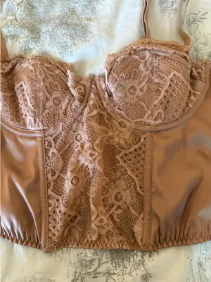 BDG Nude or Beige Corset Large (fits like XL) thumbnail 2