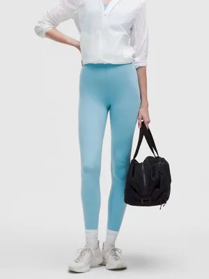 Lululemon Glow Up Super-High-Rise Tight 28" Washed Blue size 6 NWT thumbnail 3