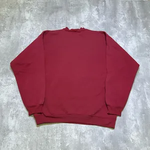 Vintage 90s Made In USA New York Red Long Sleeve Crewneck Sweatshirt thumbnail 2