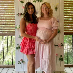 Olivaceous Vibrant Pink Floral Dress thumbnail 2