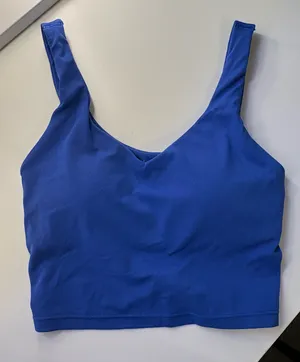 offline by aerie real me low key longline sports bra thumbnail 1