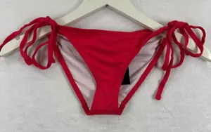 Frederick's of‎ Hollywood Geranium Red Cheeky Bikini Bottoms Size M thumbnail 1