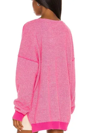 Hot pink sweater thumbnail 2