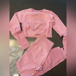 Nwot Fitness Yoga Sport Dusty Rose Sport Set M thumbnail 4
