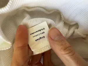 English Cotton Mixed Stitch Sweater White Size XS thumbnail 4
