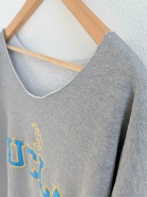 UCLA grey off the shoulder sweatshirt Gray Size XXL thumbnail 6