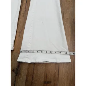 We‎ The Free White Flare Jeans High Rise Boho Stretch Size 28 thumbnail 12