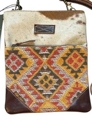 NWT Myra Bag Western Crossbody Bag With Hair on Hide thumbnail 2