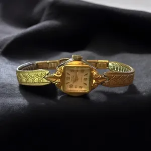 Vintage Gruen Precision 17 Jewels Swiss gold tone watch thumbnail 1