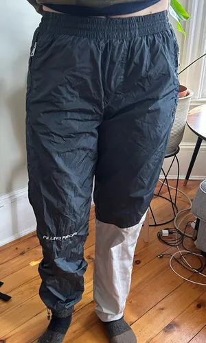 ☀️3/$25 Filling Pieces track pants windbreaker two-tone colorblock xs thumbnail 1