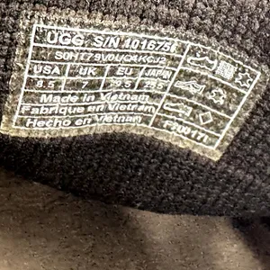 UGG Sammy Knit Sneakers Slip On Hyper Weave Poron Insole Black 8.5 thumbnail 6