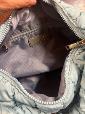 Urban Expression Baby Blue Quilted Puffer Hobo Bag thumbnail 5