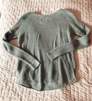 Hollister Light Blue Sweater Size XS thumbnail 2