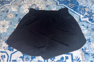 Black athletic shorts thumbnail 1