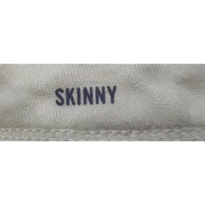 Banana‎ Republic Women's Skinny Jeans White Stretch Mid Rise Denim Size 28 thumbnail 8