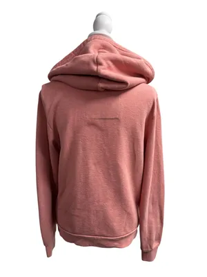 Aviator Nation Womens All Seasons Circle Hoodie Swetshirt Full Zip Pink Small thumbnail 2