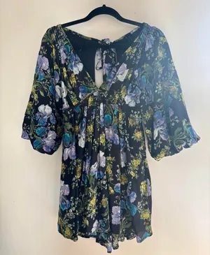 Free People Dress Mini Babydoll thumbnail 1