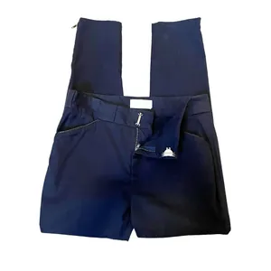 ALC Navy Blue Zip Ankle Dress Career Casual Pants Women’s Size 6 thumbnail 2