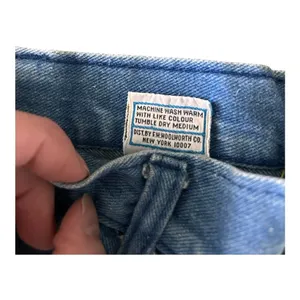Vintage Woolco high waisted denim shorts Fit Small 24” waist made in Hong Kong thumbnail 6