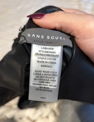 Mystique Boutique Leather Skirt thumbnail 4