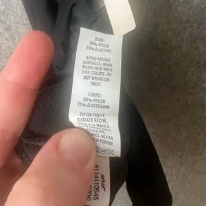 Aerie Women's Black V-Neck Spaghetti Strap Wrap‎ One-Piece Swimsuit New thumbnail 4