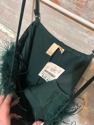 Hunter Green Mini Dress thumbnail 3