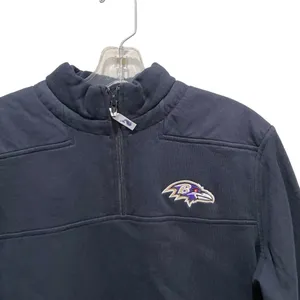 Vineyard Vines Baltimore Ravens Quarter Zip Pullover Black Women Size XS thumbnail 6