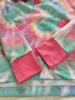 Simply Southern Pastel Tie-Dye Pullover with Pink Accents thumbnail 11