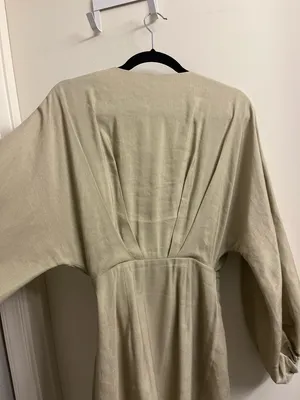 Significant Other Kenna Wrap Mini Dress Size US 2 Tan thumbnail 13