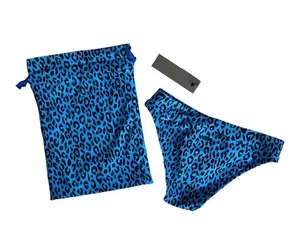 Maci Blue Leopard Bikini bottom w/bag Size Xs NWT thumbnail 10