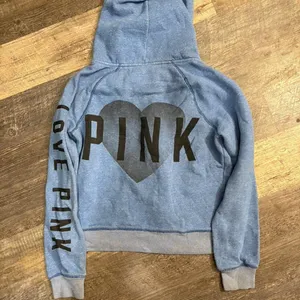 Victoria's‎ Secret PINK blue zip up hoodie thumbnail 3